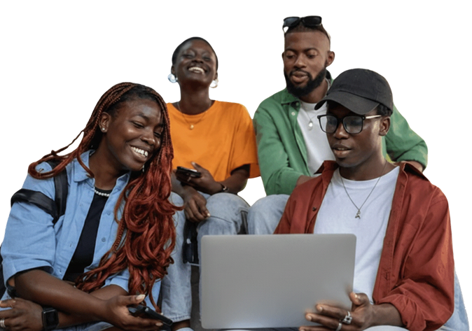 Mentees collaborating